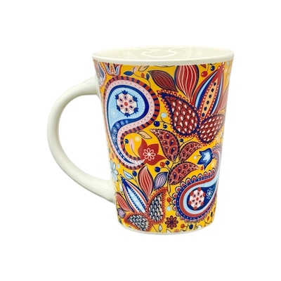 Paisley Ceramic Mug